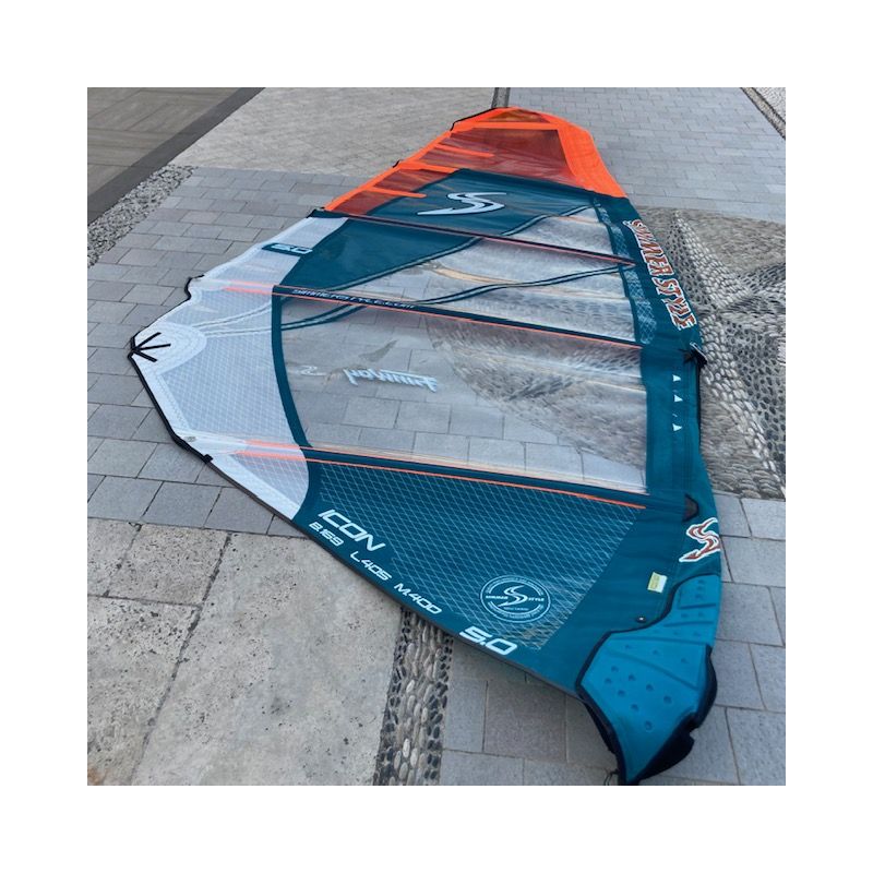Voiles De Planche à Voile D'occasion - Tushingham Storm 5.75, Simmer Icon 4.7, Gun Wave MC 5.7