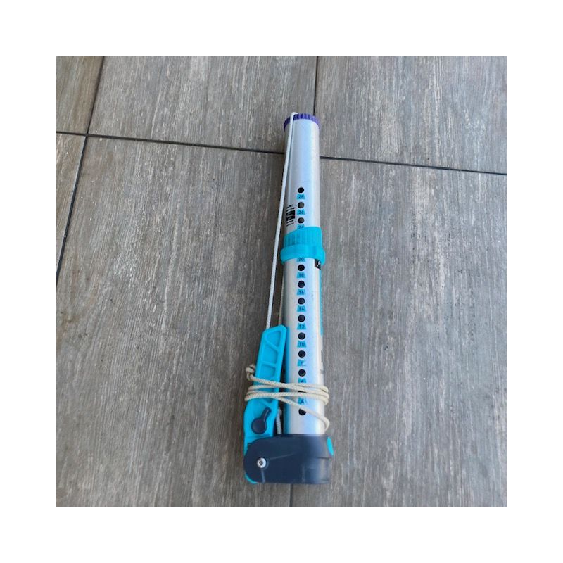 Rallonge De Mât Ascan – 15 Cm, 3 Roulettes En Laiton, Réglable Tous Les 2,5 Cm, Pour Gréement De Voile